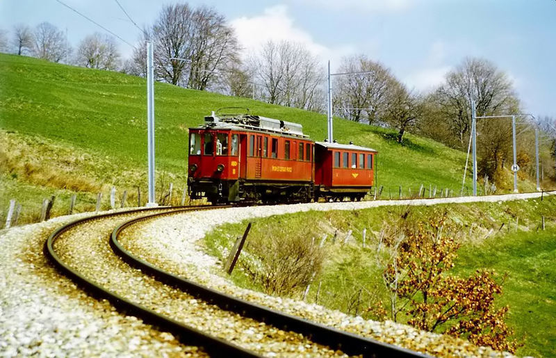 Nyon-St.Cergue-Morez - Eisenbahnbiotop in der Westschweiz