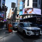 NYPD on Time Square 