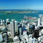 NZ Auckland Blick vom Fernsehturm