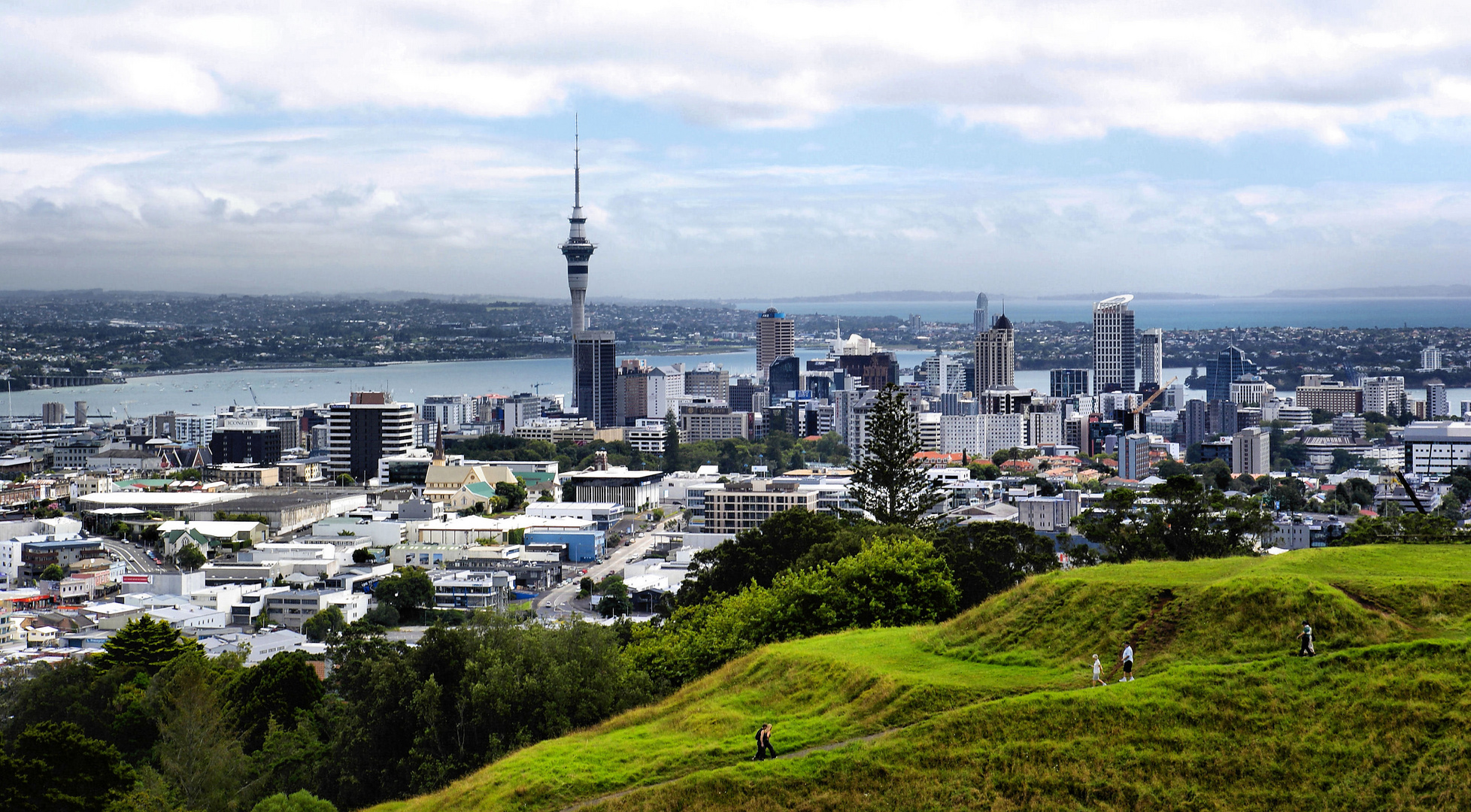 NZ Auckland vom Mount Eden...