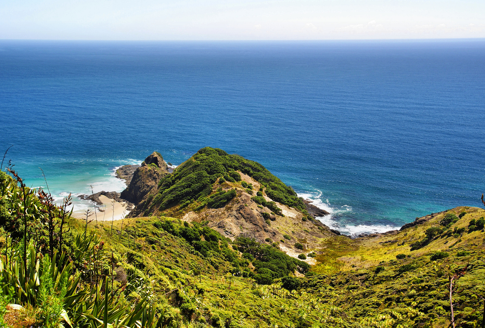 NZ Cape Reinga Abstieg in die Unterwelt