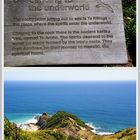 NZ Cape Reinga Abstieg in díe Unterwelt