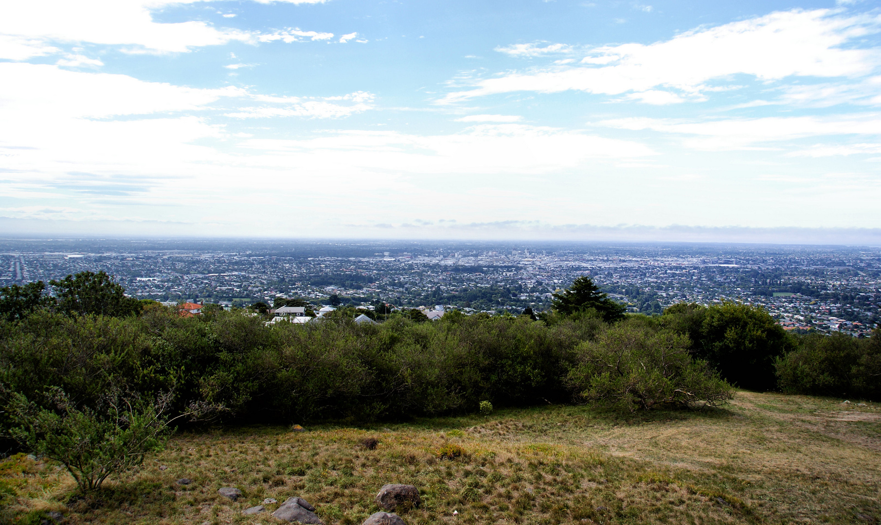 NZ Christchurch von oben