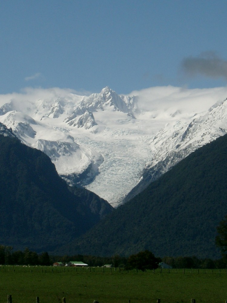 NZ- Fox Gletscher...keine Fotomontage!