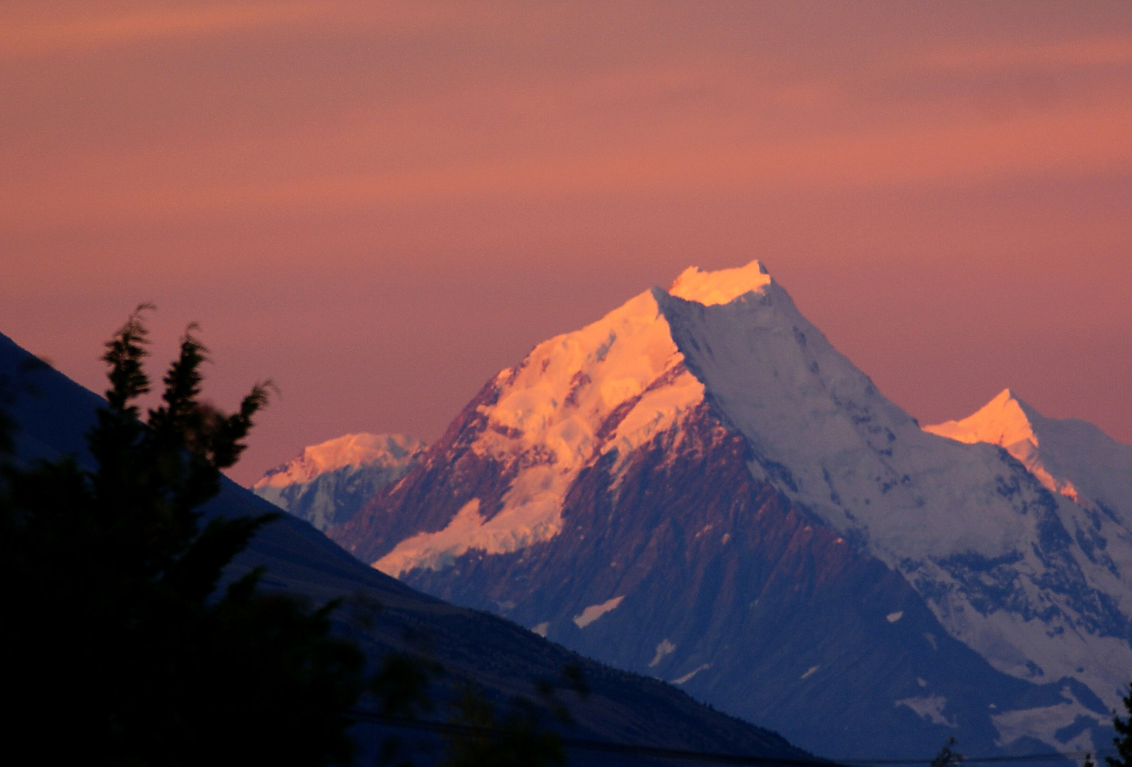 NZ Letzte Abendsonne...