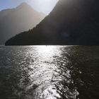 NZ Milford Sound Es wird ruhig