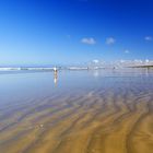 NZ Ninety Mile Beach in Fahrtrichtung