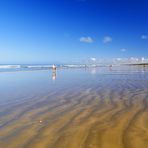 NZ Ninety Mile Beach in Fahrtrichtung