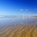 NZ Ninety Mile Beach in Fahrtrichtung