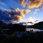 NZ Queenstown am Abend.