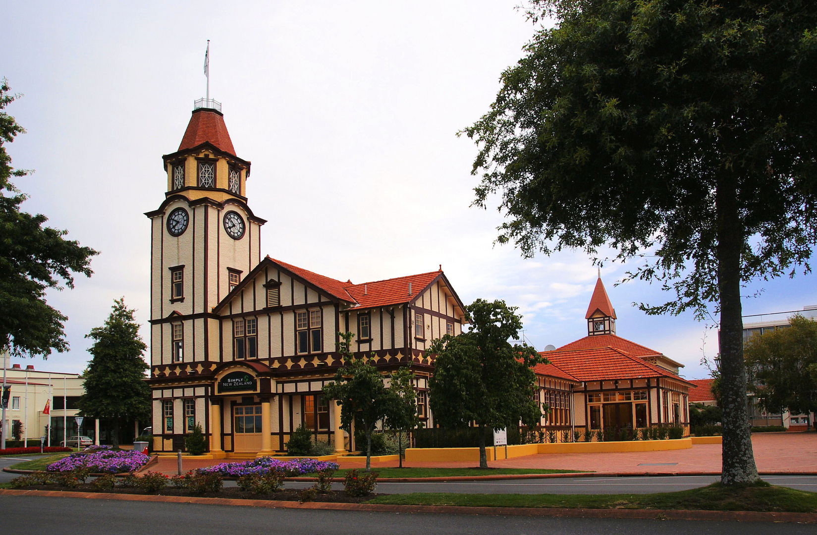 NZ Rotorua Spaziergang am Abend