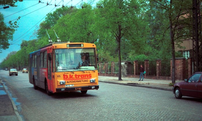 O-Bus in Potsdam ca. 1991