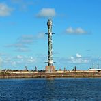 O Monumento do Artista Francisco Brennand no Marco Zero do Recife