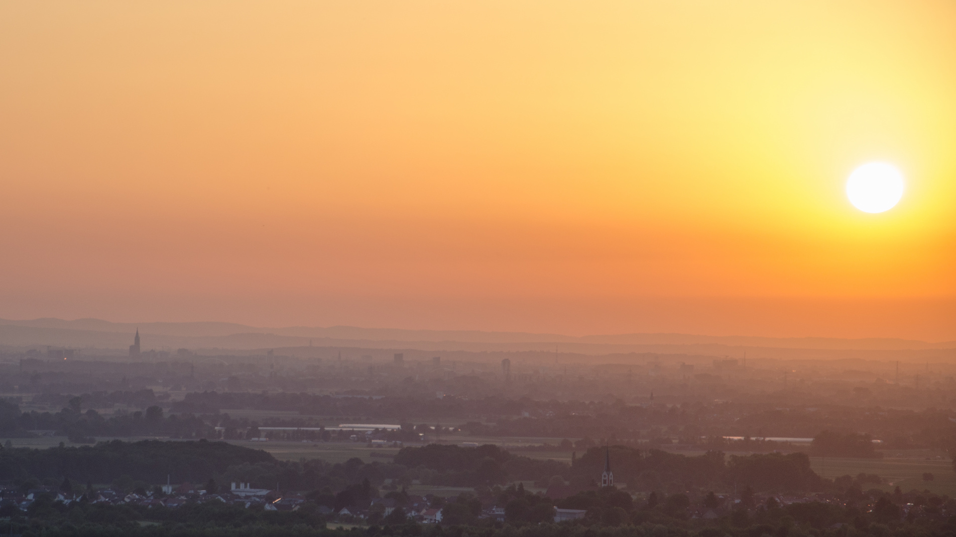 O r t e n a u, Sonnenuntergang