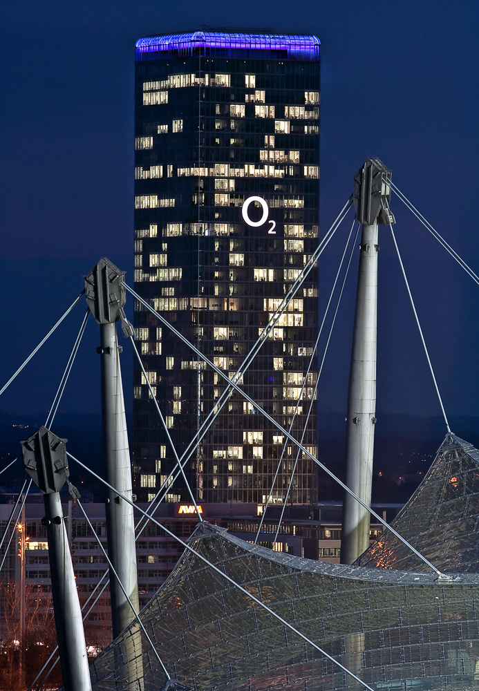 O2-Tower in München...