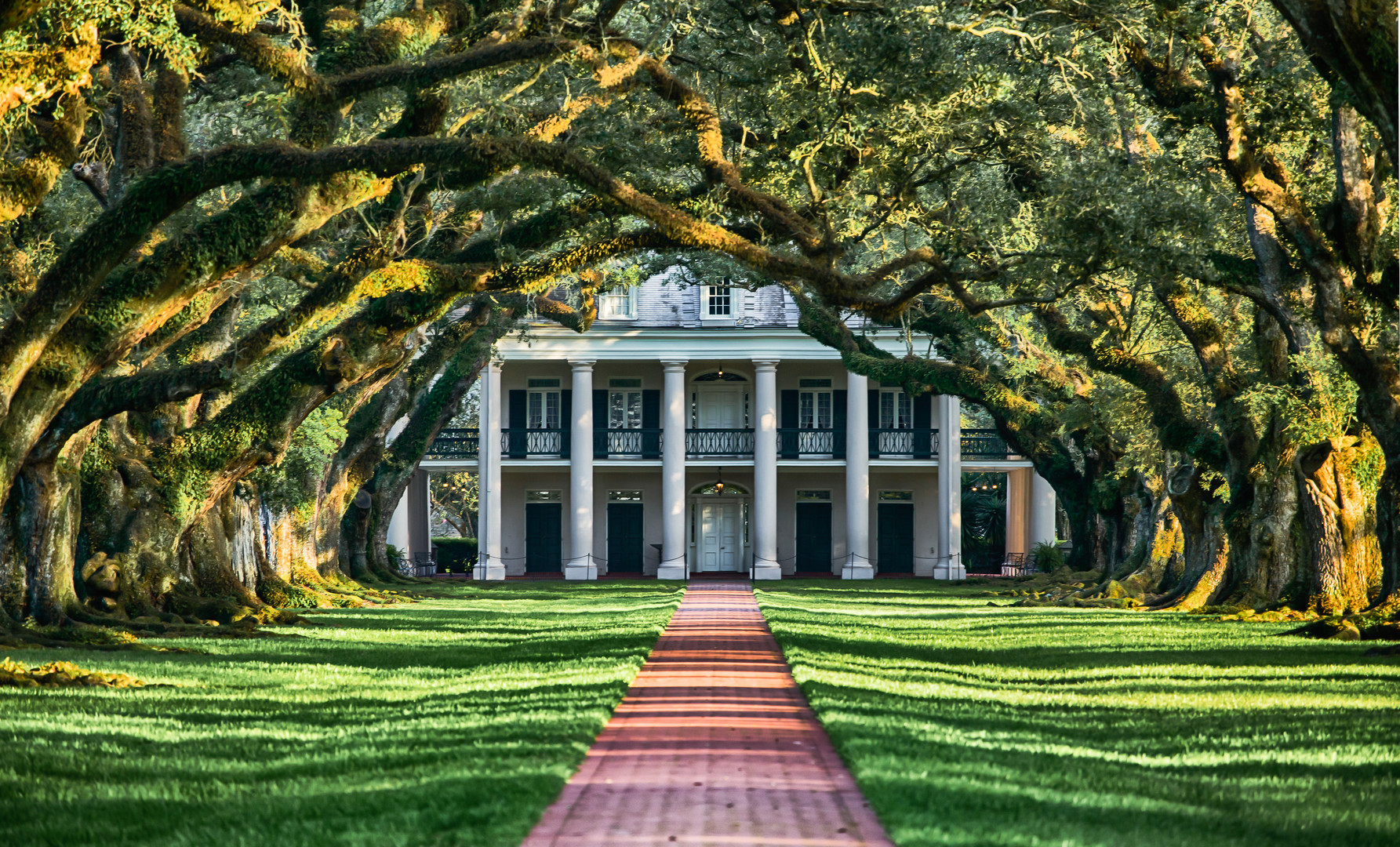 Oak Alley Plantation Foto & Bild architektur, north america, united