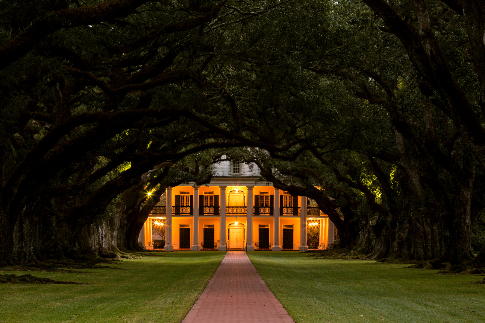 Oak Alley Plantation: nachdem die Ruhe einkehrte