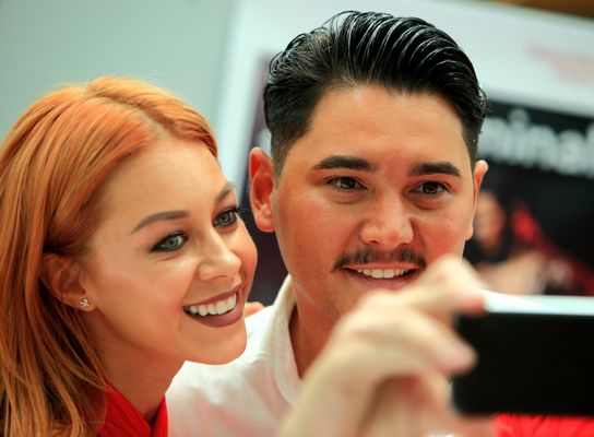 Oana Nechiti und Erich Klann