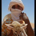 Oasi azzurre del deserto (Il Piccolo Principe e la sua volpe)