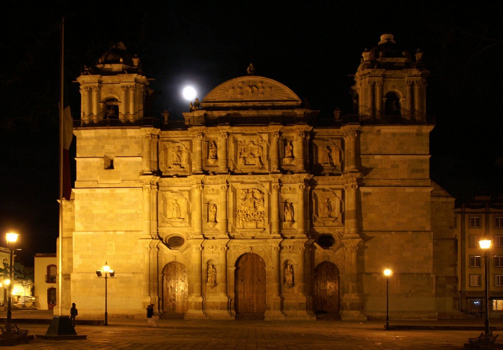 Oaxaca bei Nacht