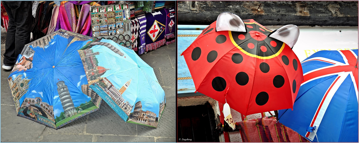Ob „british-umbrella“ oder „ombrelli del italy“