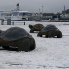 ob die das schiff nach schweden noch rechtzeitig erreichen?