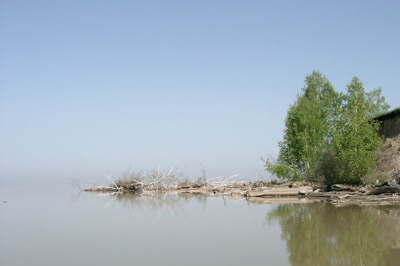 Ob Stausee in Novosibirsk