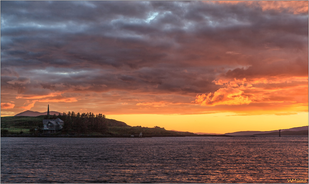 - Oban at evening -