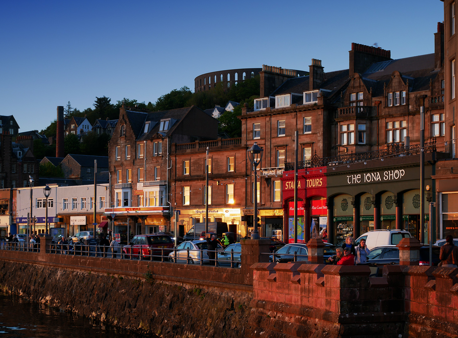 Oban im Abendlicht