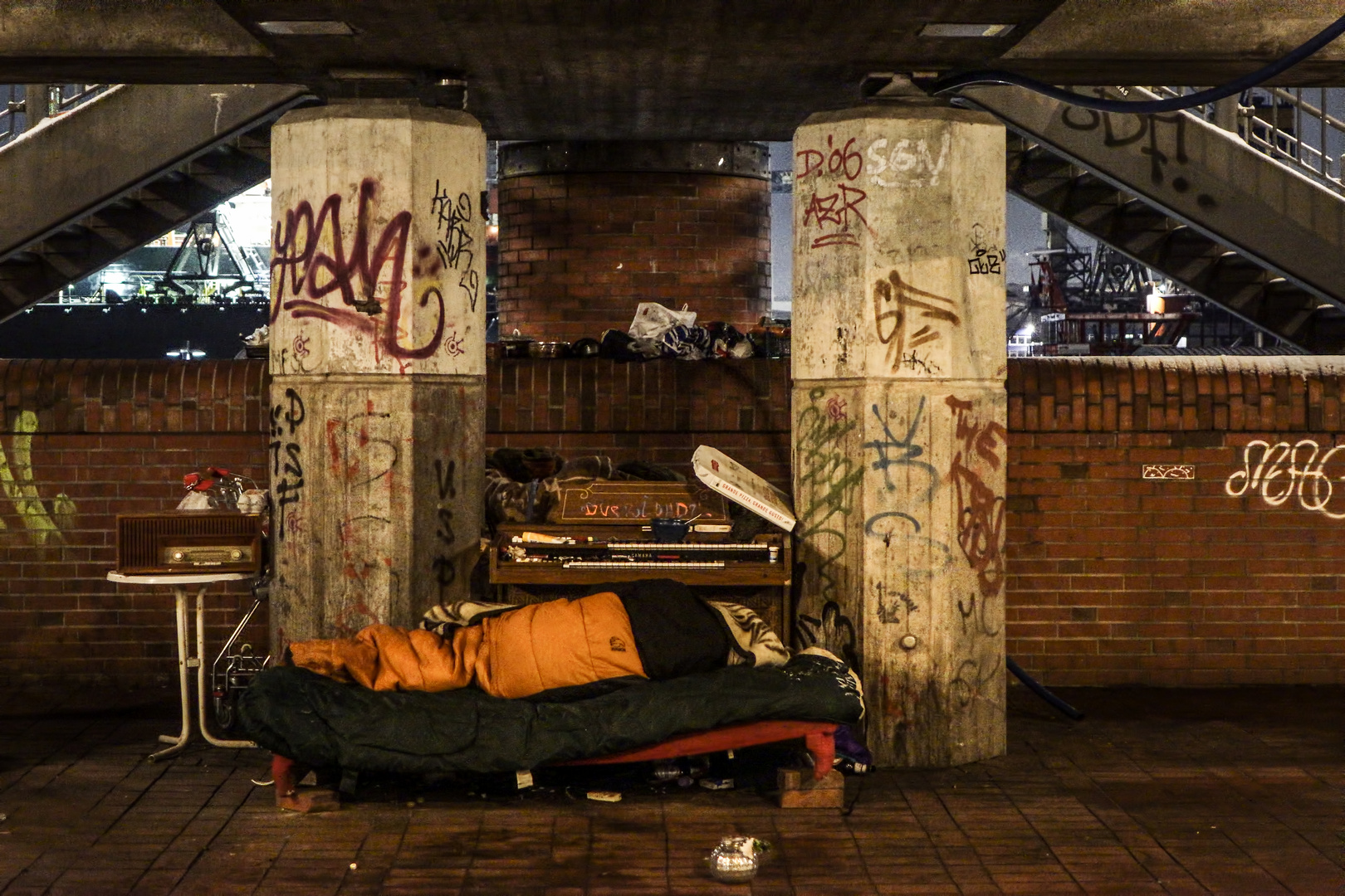 obdachlos am Fischamrkt