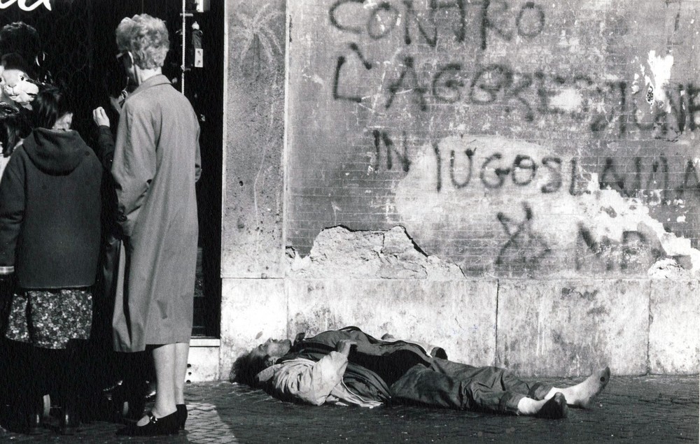 Obdachlos in Rom