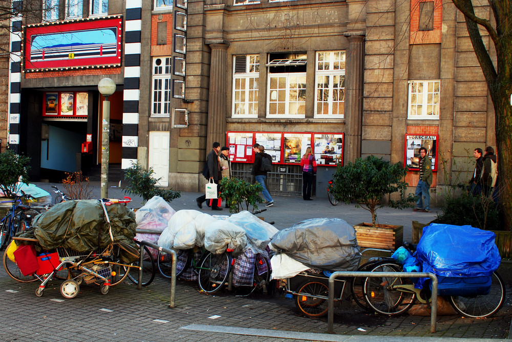 Obdachlosen-Parkplatz