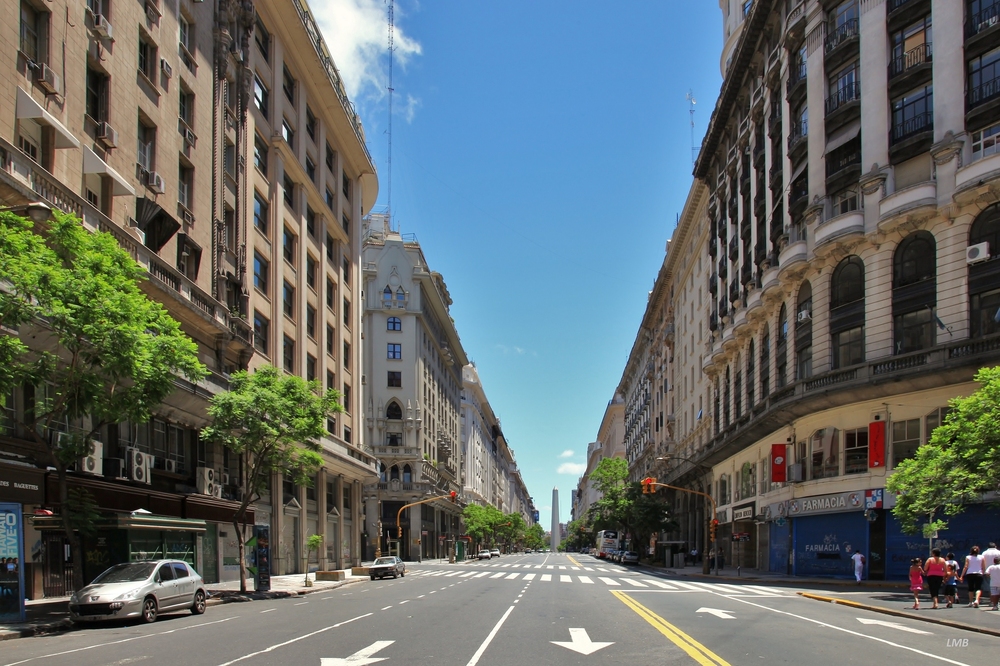 Obelisco des de Diagonal Norte