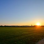 Obelisk bei Sonnenaufgang