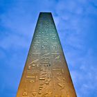 Obelisk im Luxor Tempel