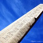 Obelisk im Tempel von Karnak