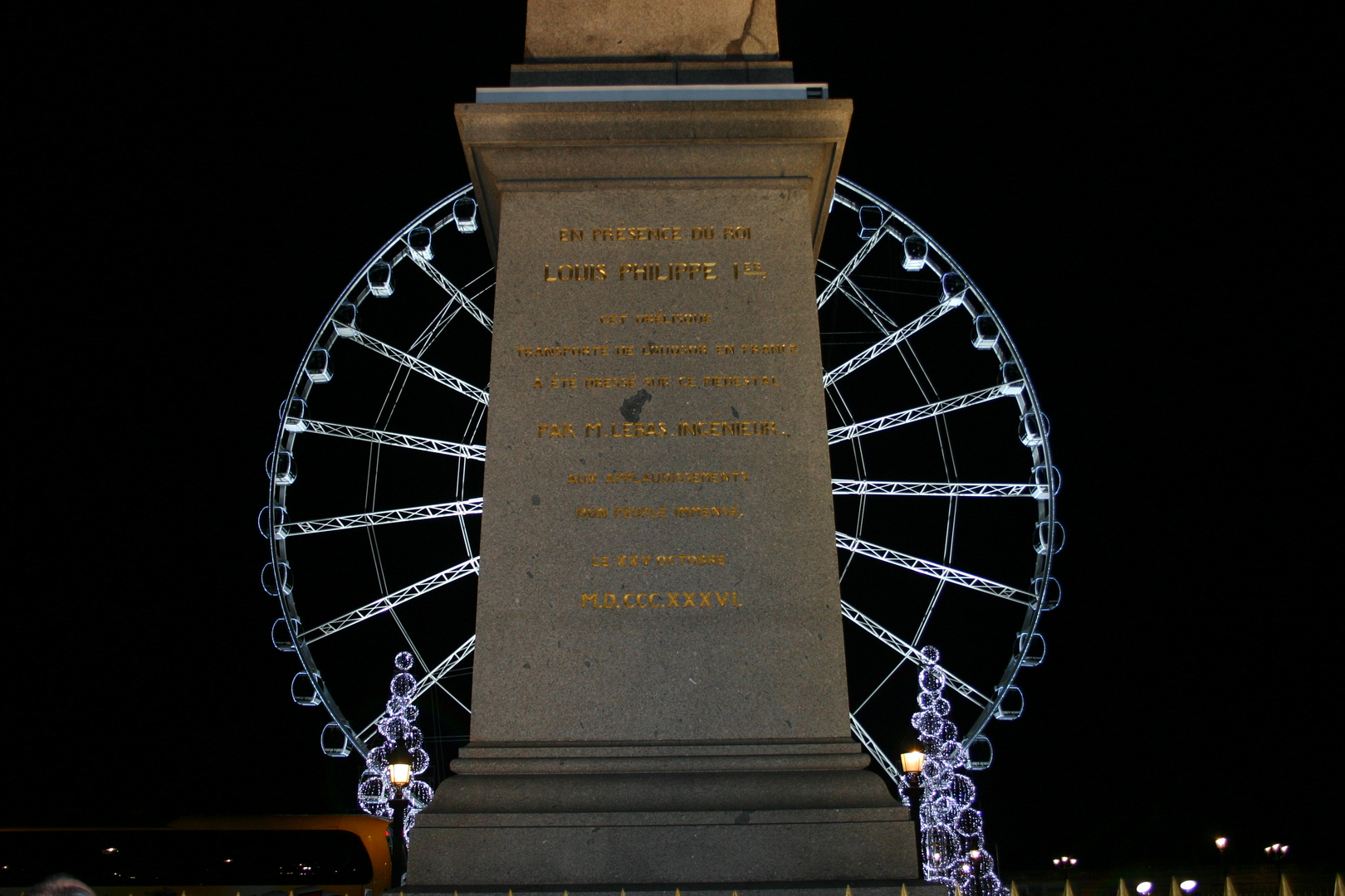 Obelisk küsst Riesenrad