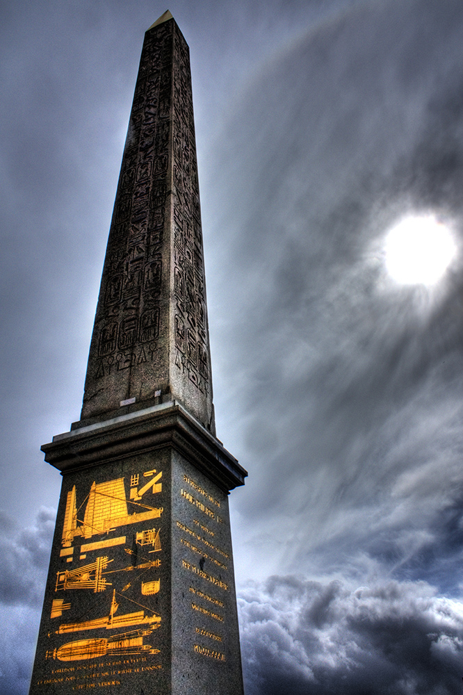 Obelisk von Luxor, Paris (HDR)