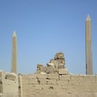 Obelisken im Tempel von Karnak