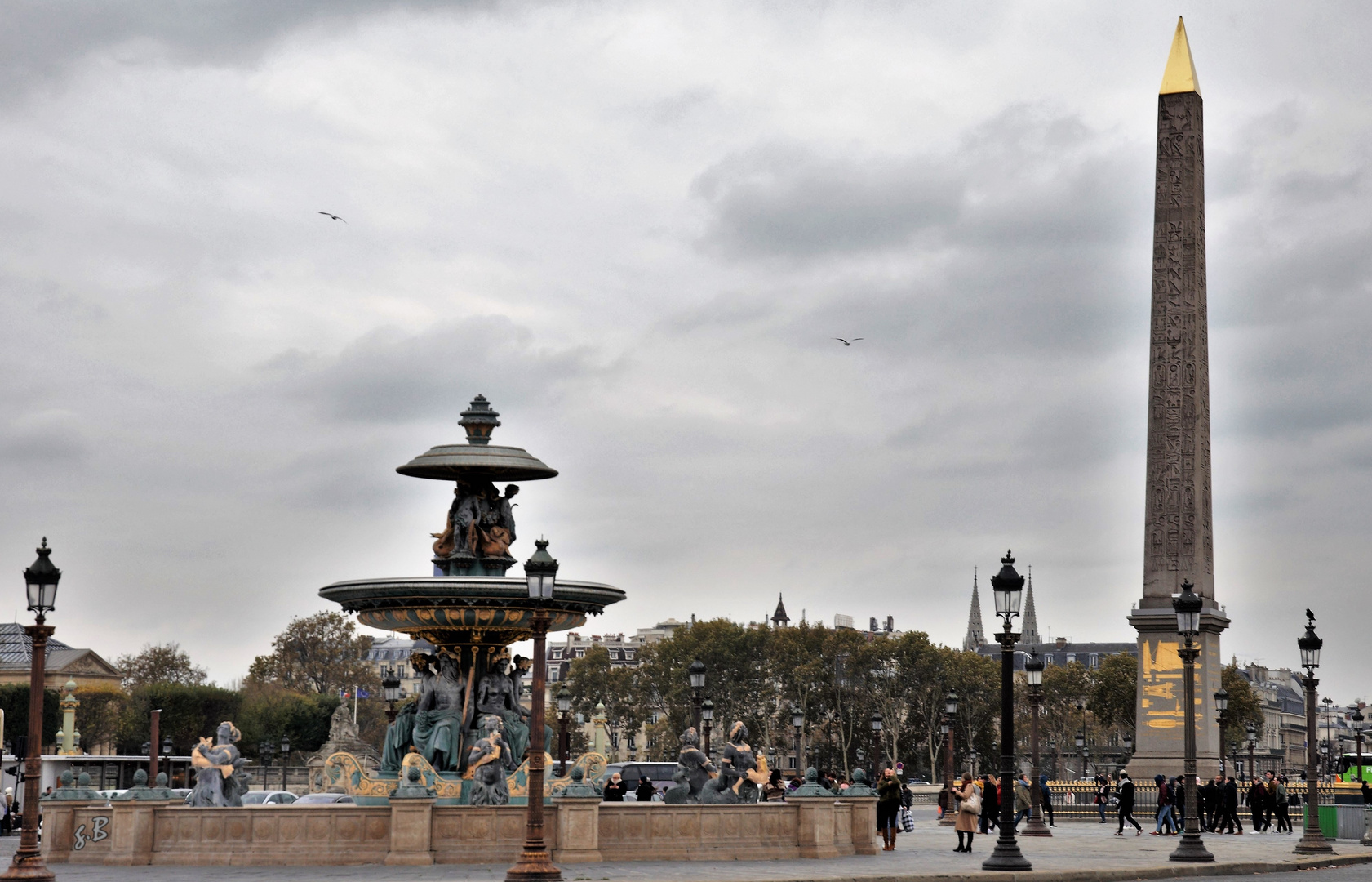 Obélisque de Louxor, place de la concorde