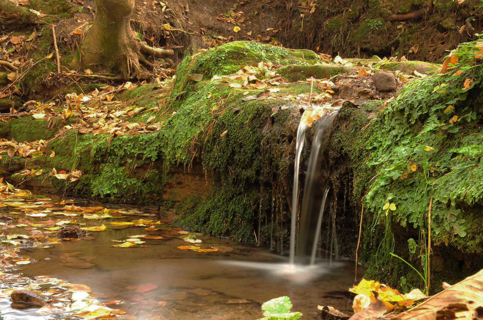 oben am Pfersagwasserfall