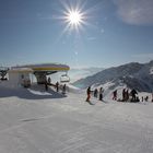 Oben angekommen....... am Reuttener Hahnenkamm