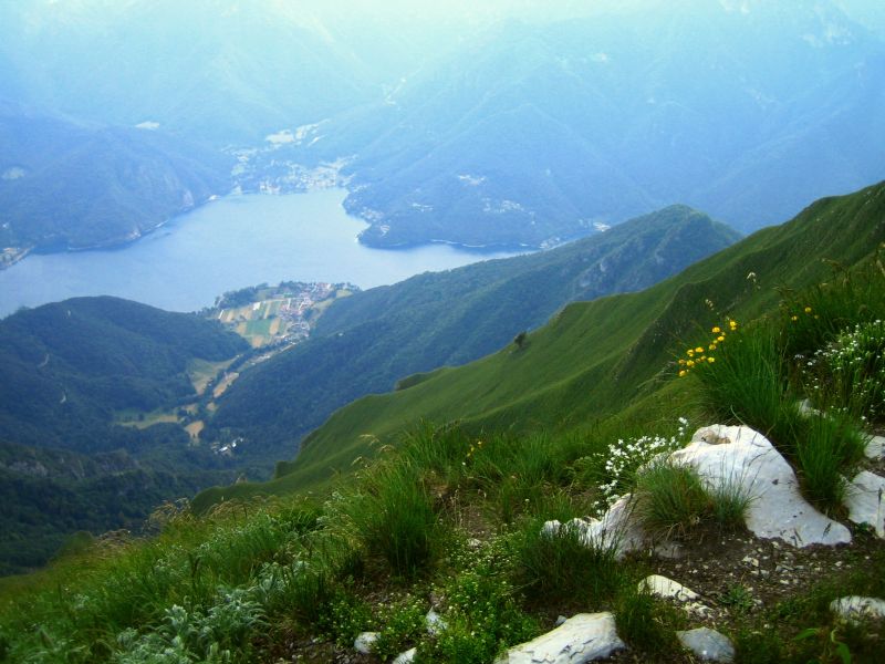 oben auf dem Berg