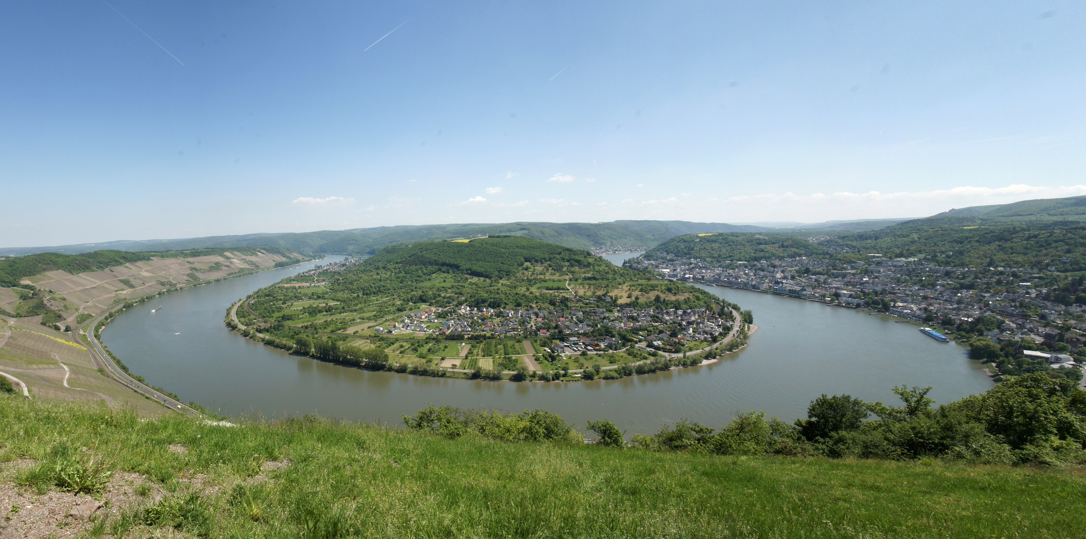 Oben auf dem Weinberg