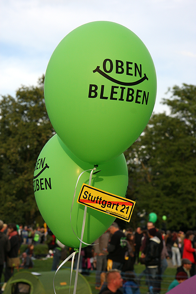 Oben bleiben