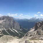 Oben im Rosengartenmassiv ...