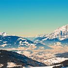 Oben, in den Alpen