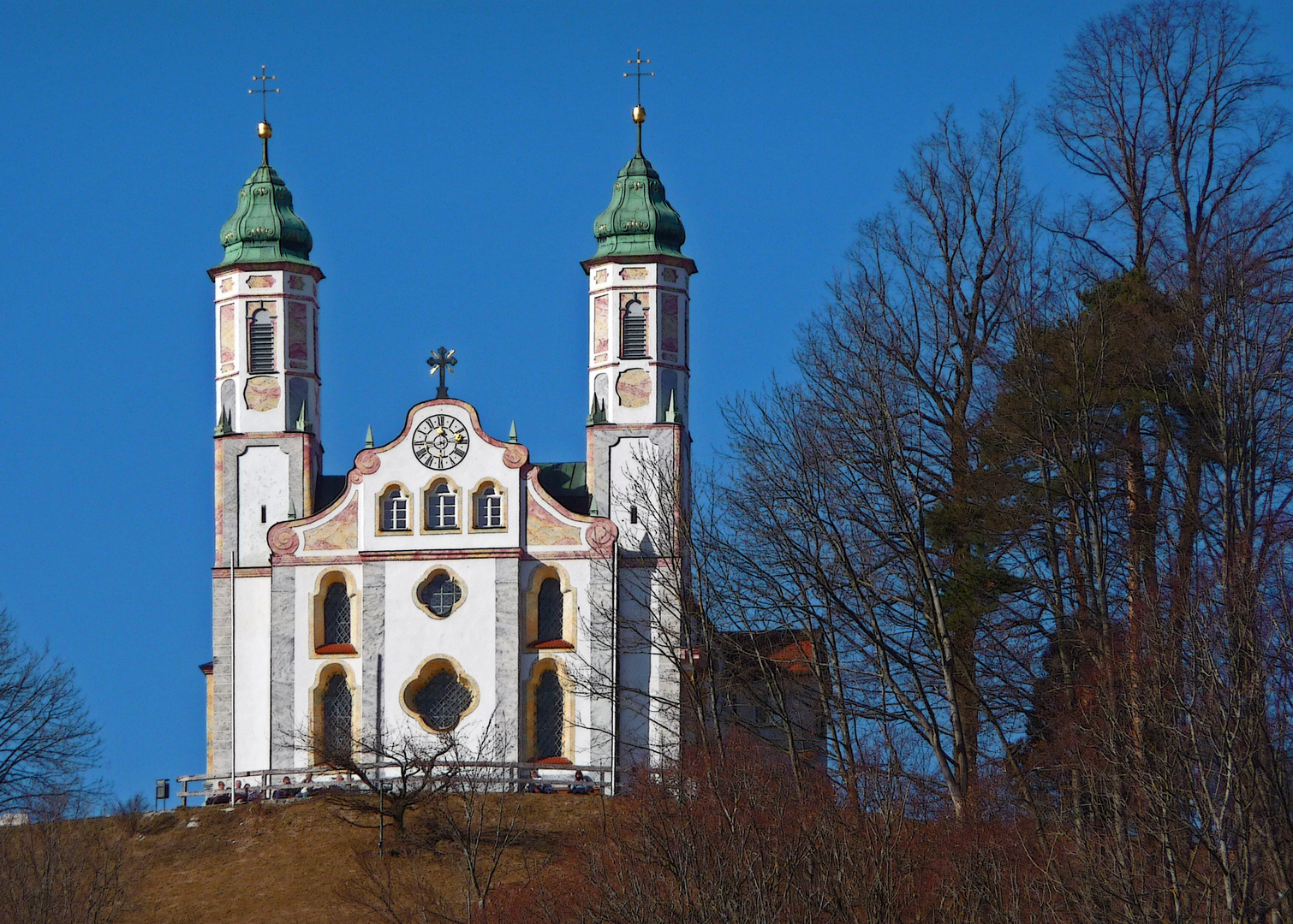 Oben in der Sonne