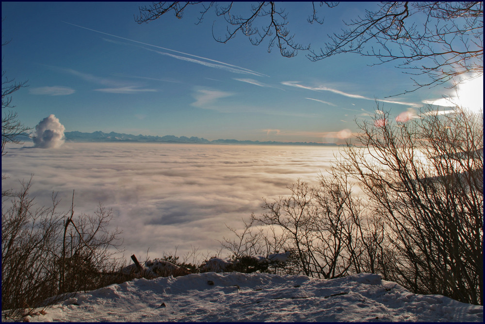 Oben Sonne