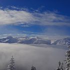 Oben Sonne unten Nebel  Rosshütte